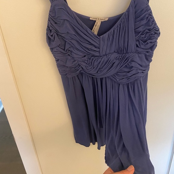 Marseille Purple Ruched Tank - Picture 3 of 5